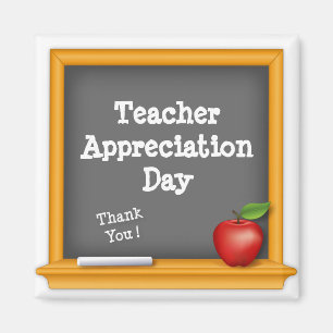 Chalkboard Magnets for Teacher Day