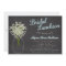 Chalkboard Mason Jar Baby's Breath Bridal Luncheon