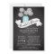Chalkboard Mason Jar Bridal Shower Invitation