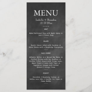 Chalkboard Menu 1