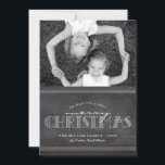 Chalkboard Merry Christmas Holiday Letter Card<br><div class="desc">This fun Christmas card design by The Spotted Olive™ features a rustic chalkboard background with the words "We Wish You A Very Merry Christmas" stylishly typeset. The back has room for a small holiday letter. Copyright ©2014 The Spotted Olive™. All Rights Reserved.</div>