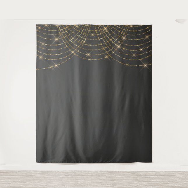 Chalkboard Photo Backdrop Tapestry (Front)