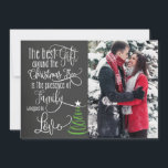 Chalkboard Photo Christmas Card<br><div class="desc">Chalkboard Photo Christmas Card</div>