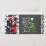 Chalkboard Photo Christmas Card<br><div class="desc">Chalkboard Photo Christmas Card</div>