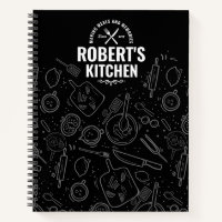 Chalkboard Recipe Journal | Custom Name