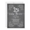 Chalkboard Rocking Horse Baby Shower Invitation