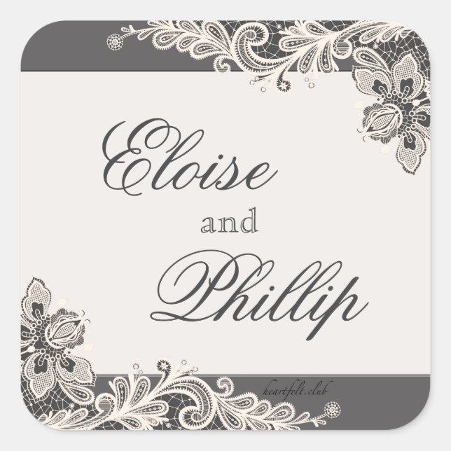 Chalkboard Romance Stickers (Front)