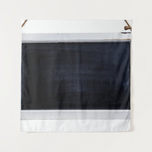 Chalkboard sign black blackboard tapestry
