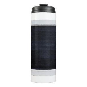 Chalkboard sign black blackboard thermal tumbler