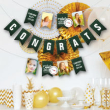 Chalkboard Sketch Class Of 2025 Photo Grad Party