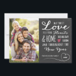 Chalkboard Sweet Love Holiday Photo Card<br><div class="desc">Chalkboard Sweet Love Holiday Photo Card by Orabella Prints.  Please replace the template image with a photo of your own prior to purchasing.</div>