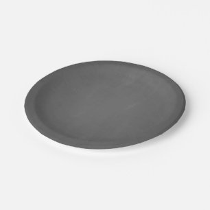 Chalkboard Template Blank Paper Plate