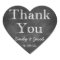 Chalkboard Thank You Heart Favour Tags