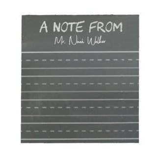 Chalkboard Themed Post-it Notes