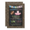 Chalkboard Touchdowns or Tutus Gender Reveal