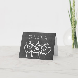 Chalkboard Wallies Holiday Note Cards