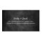 Chalkboard Wedding Website Insert Cards