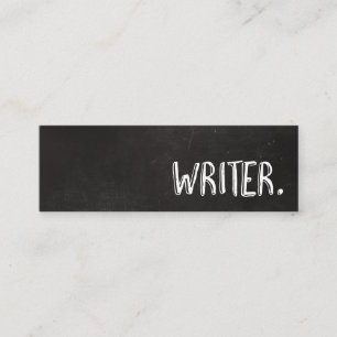 Chalkboard Writer Mini Business Card