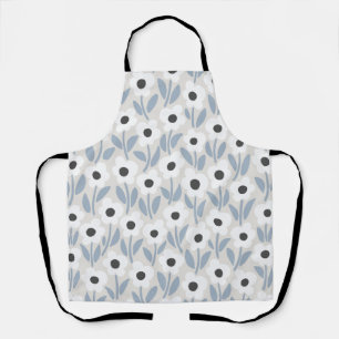 Chalkflower Garden Blue Winter Vibe Apron
