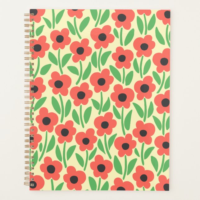 Chalkflower Garden Summer Brights Planner (Front)