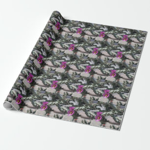 Challa Cactus in bloom  Wrapping Paper