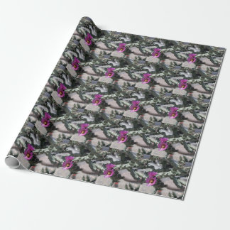 Challa Cactus in bloom  Wrapping Paper