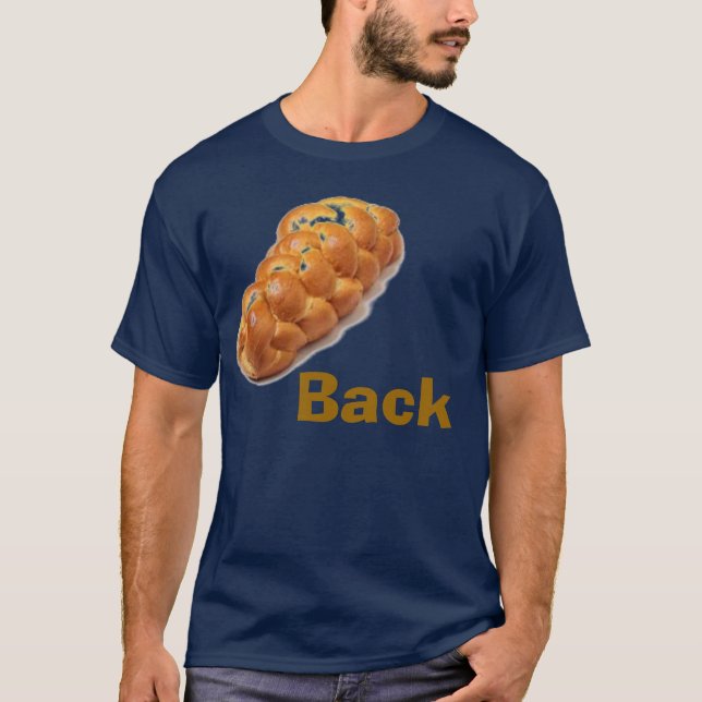Challah Back Blue T-Shirt (Front)