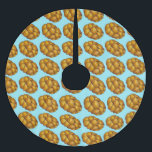 Challah Bread Hanukkah Chanukah Jewish Holidays Brushed Polyester Tree Skirt<br><div class="desc">Tree skirt features an original marker illustration of a loaf of challah bread. Perfect for Hanukkah decorating!

This design is also available on other products. Don't see what you're looking for? Need help with customisation? Contact Rebecca to have something designed just for you.</div>