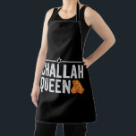 Challah Queen Funny Hanukkah Jewish Holiday Gift Apron<br><div class="desc">chanukah, menorah, hanukkah, dreidel, jewish, judaism, holiday, religion, christmas, </div>