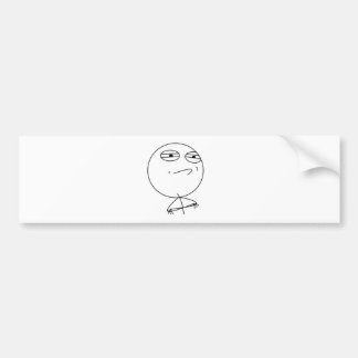 Challenge Accepted Bumper Sticker