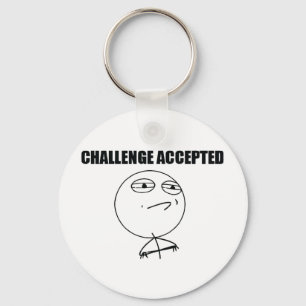 Challenge Accepted Key Ring
