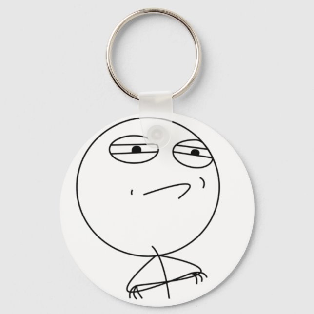 Challenge Accepted Key Ring (Front)