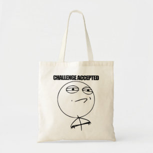 Challenge Accepted Tote Bag