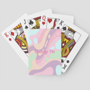 Challenge Me Pastel Playing Card Deck