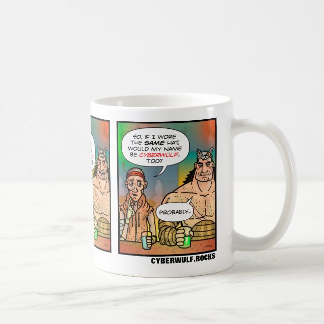 CHALLENGE of the CYBERWÜLF "Stranger" Mug (Right)