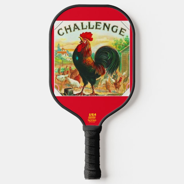 "Challenge" Pickleball Paddle (Front)