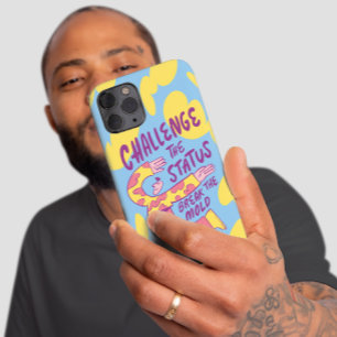 CHALLENGE THE STATUS BREAK THE MOLD, SELF LOVE  iPhone 14 PRO MAX CASE