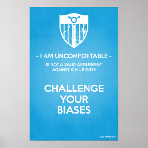 Challenge Your Biases Poster