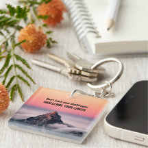 Challenge Your Limits - Motivational Keychain