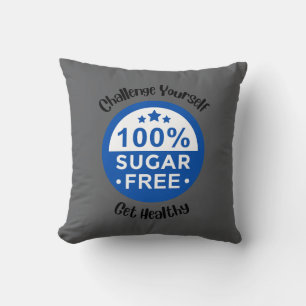 Challenge Yourself Get Healthy Pillow