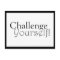 Challenge Yourself! -  Motivational Postcard