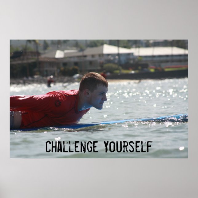 Challenge Yourself Poster (Front)