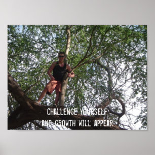 Challenge yourself... poster