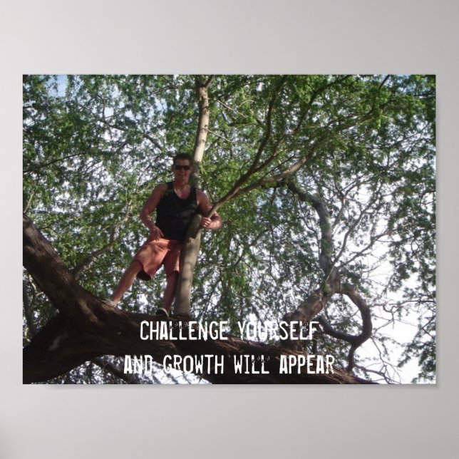 Challenge yourself... poster (Front)
