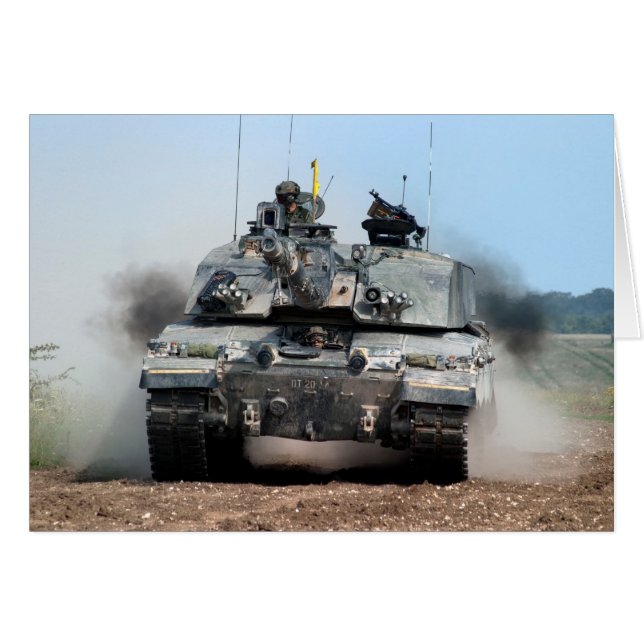 Challenger 2 Main Battle Tank (MBT) British Army (Front Horizontal)