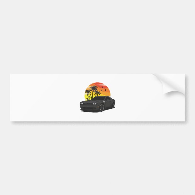 Challenger Bumper Sticker (Front)