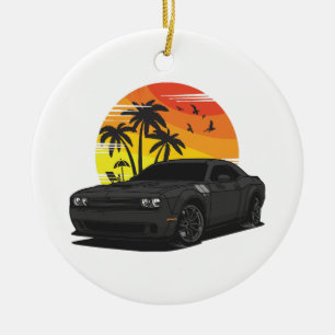 Challenger Ceramic Ornament