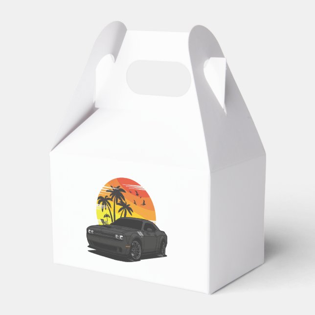 Challenger Favour Box (Front Side)