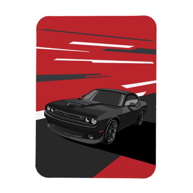 Challenger RT black Magnet (Vertical)