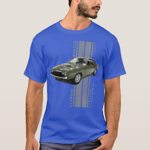Challenger RT HEMI Classic American Muscle Cars Vi T-Shirt